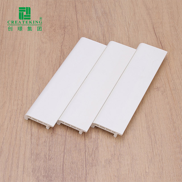 Tấm ốp chân tường kẹp PVC 50 * 15mm