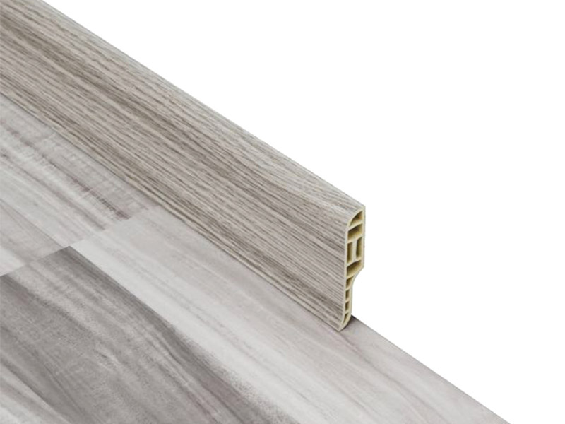 Tấm ốp ch&acirc;n tường bằng b&uacute;t ch&igrave; PVC 75 * 18mm