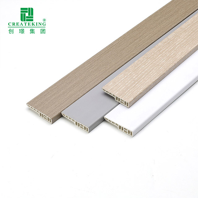 Tấm ốp chân tường SPC chống nước 60 * 12 mm