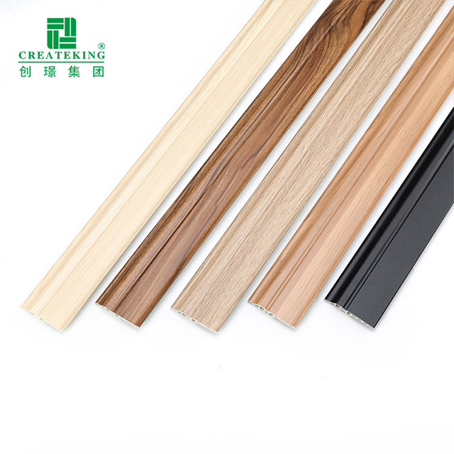 Tấm ván chân tường rỗng nhiều khoang PVC 70 * 16mm