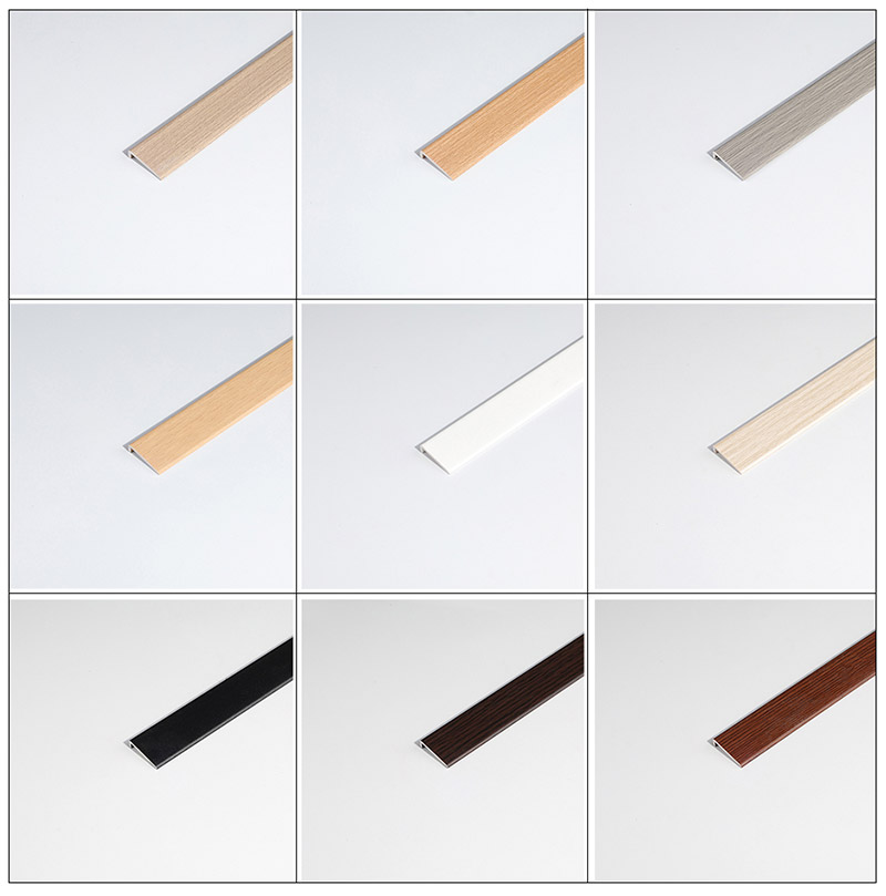Hồ sơ viền s&agrave;n PVC h&igrave;nh chữ L 20 * 4,5mm