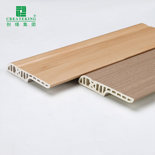 Tấm ván chân tường chống thấm tròn bằng bút chì PVC 80 * 15mm