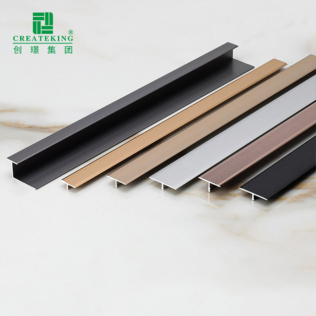 Viền gạch hình chữ T bằng kim loại 18,8x7,1mm
