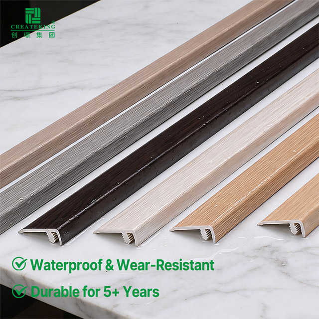 Dải cạnh sàn PVC hình chữ F 30 * 10,5mm