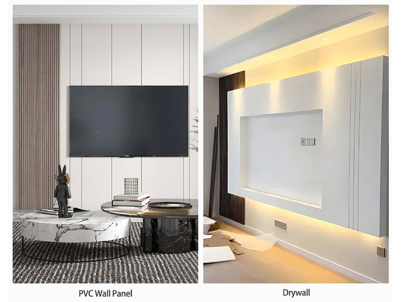 Tấm PVC có rẻ hơn vách thạch cao không?