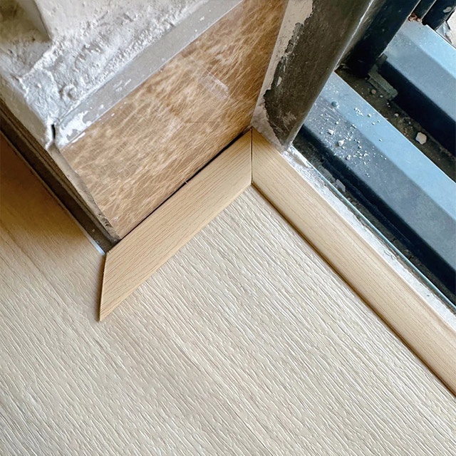 Hồ sơ viền sàn PVC hình chữ L 20 * 4,5mm