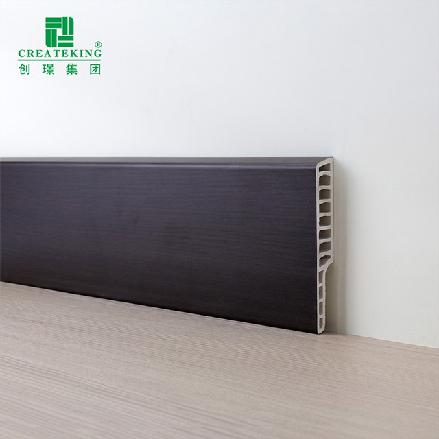 Tấm ốp chân tường PVC 100 * 15mm