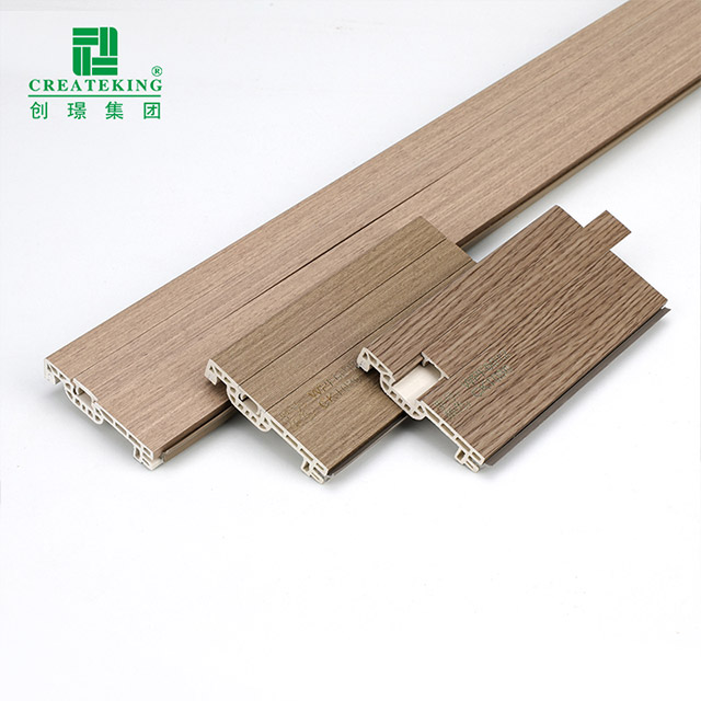 Tấm ốp chân tường ẩn WPC 60 * 12mm