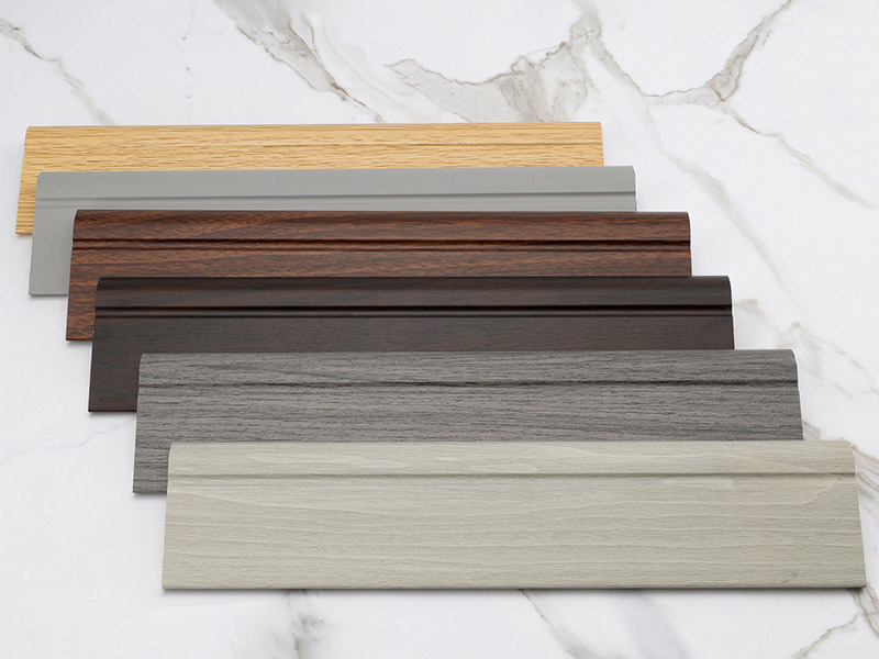 V&aacute;n ch&acirc;n tường tr&ograve;n bằng b&uacute;t ch&igrave; PVC 70 * 15mm