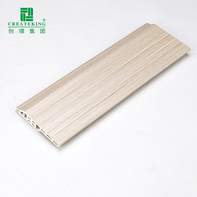 Tấm ốp chân tường bằng nhựa PVC 80 * 14mm