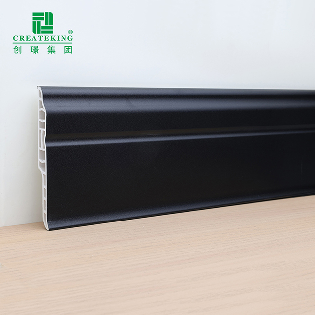 Tấm ốp chân tường lưỡi cừu PVC 95 * 15,5mm
