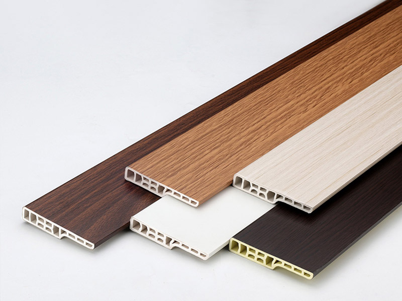 Tấm ốp ch&acirc;n tường vu&ocirc;ng SPC 70 * 12 mm