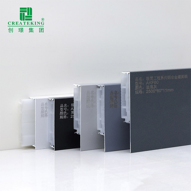Ván chân tường hợp kim nhôm 50 * 11,5mm