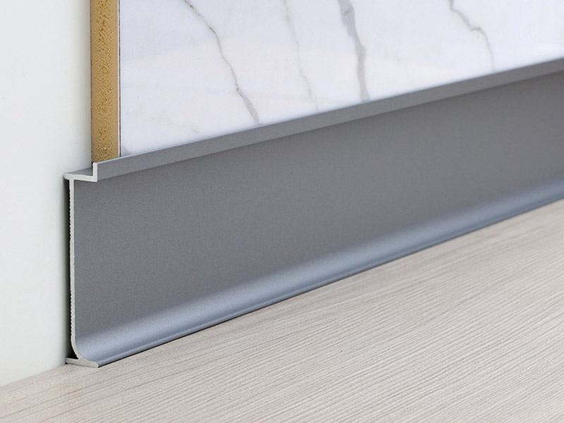  Tấm ốp ch&acirc;n tường hợp kim nh&ocirc;m l&otilde;m 50**9,7mm