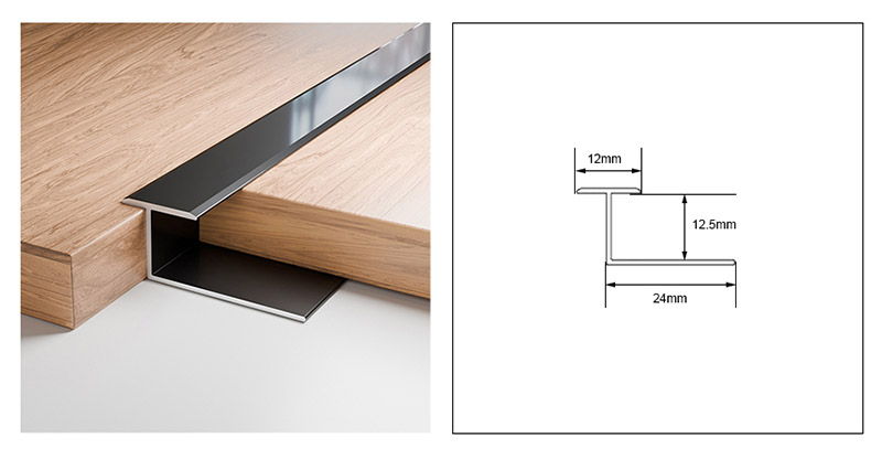 Viền cạnh h&igrave;nh chữ T