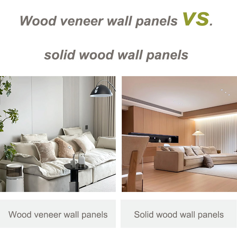 Tấm ốp tường bằng gỗ Veneer Vs. Tấm tường gỗ nguyên khối