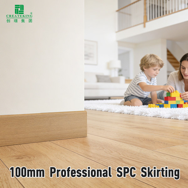 Ván chân tường bằng nhựa composite 100 * 12 mm