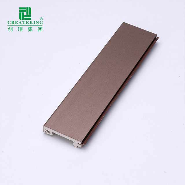 Tấm ốp chân tường WPC 50 * 14mm