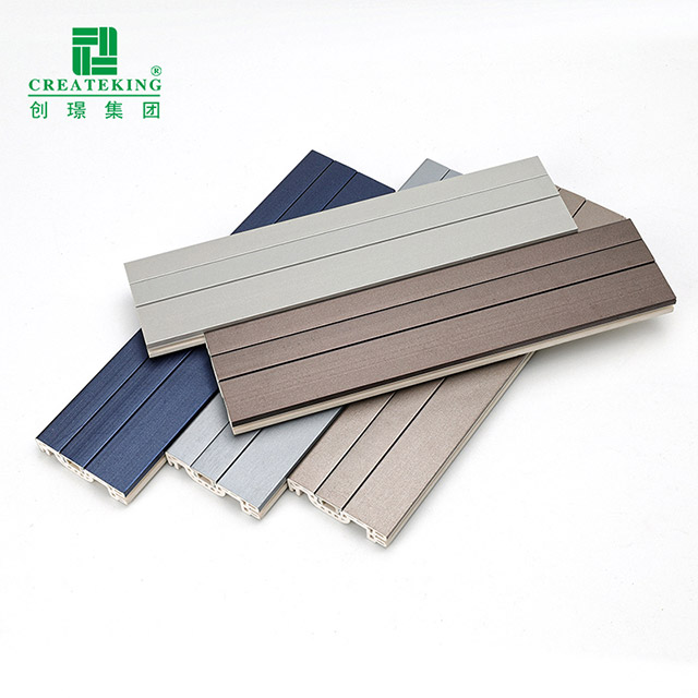 Tấm ốp chân tường ẩn WPC 50 * 12mm