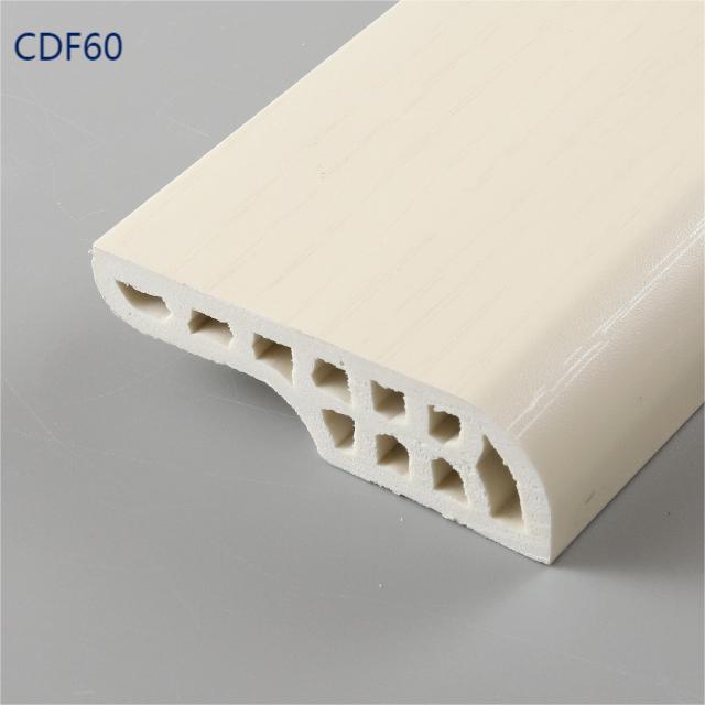 Tấm ốp chân tường PVC CDF60