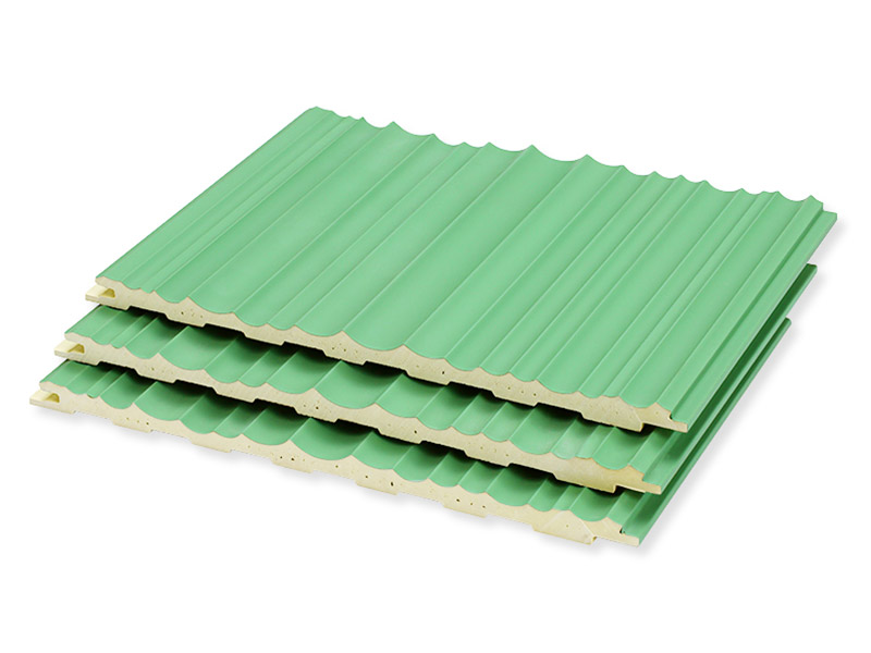 tấm tường r&atilde;nh h&igrave;nh s&oacute;ng rắn 
