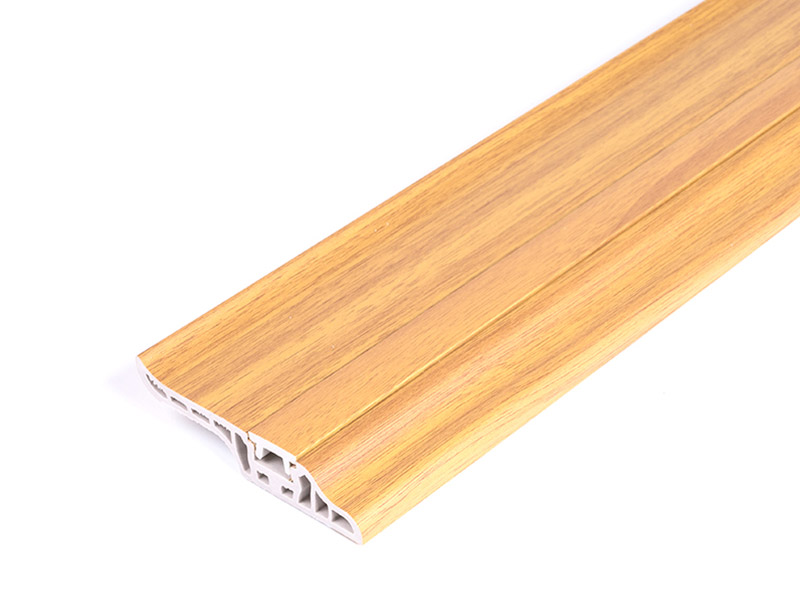 Tấm ốp ch&acirc;n tường ẩn m&oacute;ng tay bằng nhựa PVC 78 * 17mm