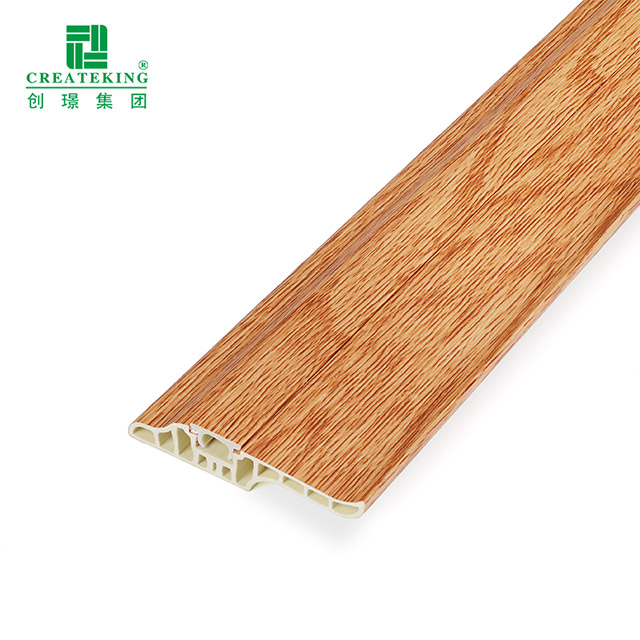 Tấm ốp chân tường ẩn PVC 68 * 17mm