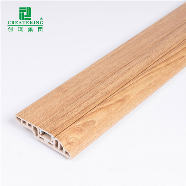 Tấm ốp chân tường ẩn PVC 70 * 14mm