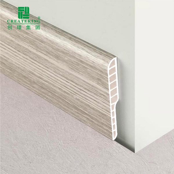 Ván chân tường tròn bằng bút chì PVC 95 * 12 mm