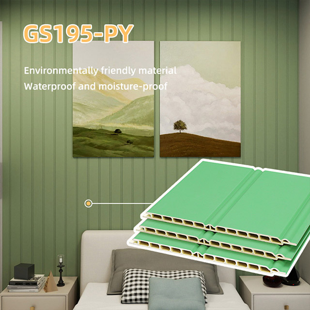 Tấm tường WPC rỗng 195 * 9mm