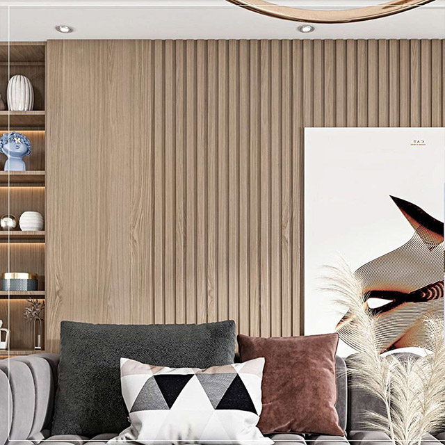 Tấm tường rỗng PVC 204 * 17mm