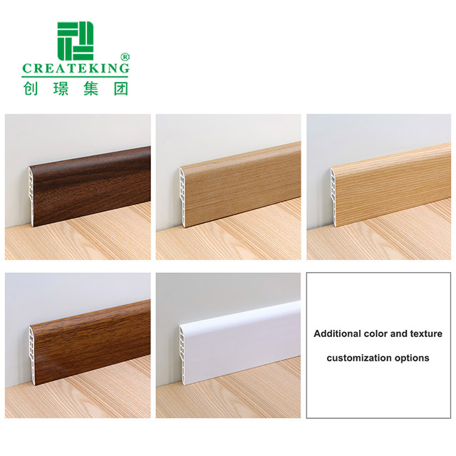 Tấm ốp chân tường SPC 70 * 12 mm