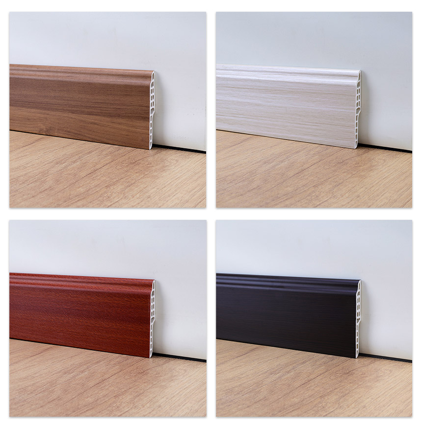 Tấm ốp ch&acirc;n tường h&igrave;nh lưỡi cừu PVC cung cấp c&aacute;c phương &aacute;n lắp đặt linh hoạt. B&ocirc;i keo x&acirc;y dựng theo h&igrave;nh chữ S v&agrave;o mặt sau của sản phẩm v&agrave; d&aacute;n v&agrave;o đế tường. Ngo&agrave;i ra, bạn c&oacute; thể d&ugrave;ng s&uacute;ng bắn đinh để đ&oacute;ng đinh v&agrave;o bề mặt ch&acirc;n tường. Để c&oacute; lớp ho&agrave;n thiện tinh tế hơn, ch&uacute;ng t&ocirc;i khuy&ecirc;n bạn n&ecirc;n sơn đầu m&oacute;ng bằng sơn c&oacute; m&agrave;u ph&ugrave; hợp.