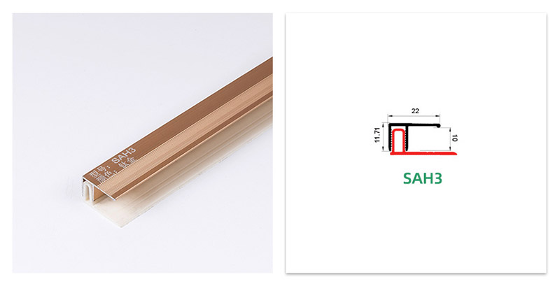 Hồ sơ kết th&uacute;c kim loại cho s&agrave;n gỗ c&ocirc;ng nghiệp