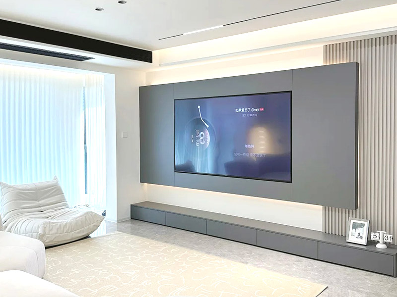 Làm thế nào để giấu cáp phía sau bức tường？