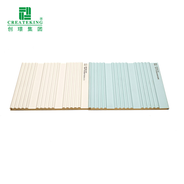 Tấm tường có rãnh cong đặc 164 * 7,8mm