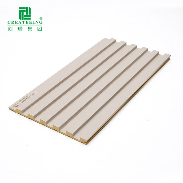 Tấm tường có rãnh đặc PVC 130 * 7,8mm