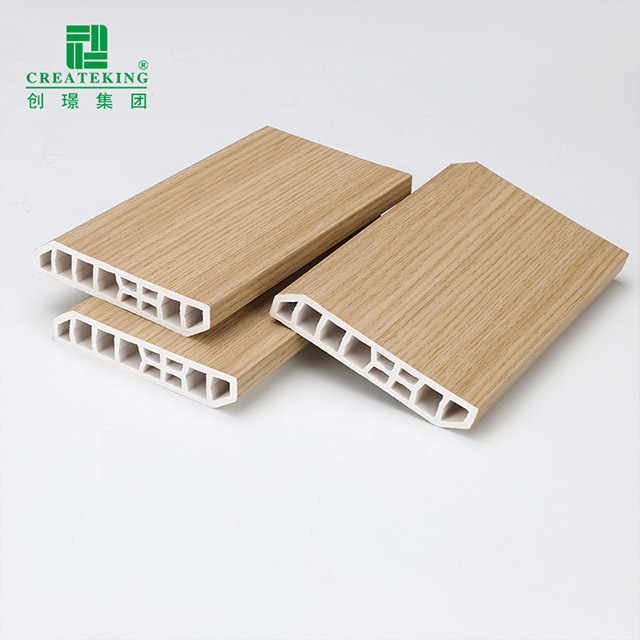 Tấm ốp chân tường PVC 75 * 15mm