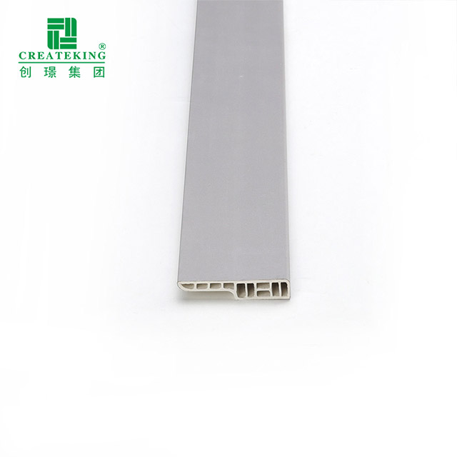Tấm ốp chân tường SPC chống nước 60 * 12 mm