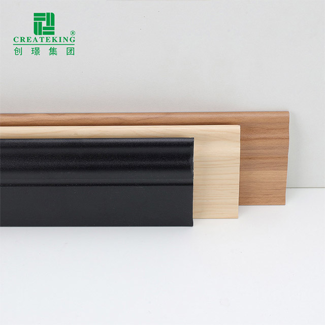 Tấm ván chân tường rỗng nhiều khoang PVC 70 * 16mm