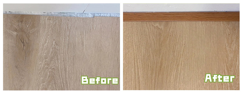 Dải viền s&agrave;n PVC h&igrave;nh chữ L 13 * 13mm