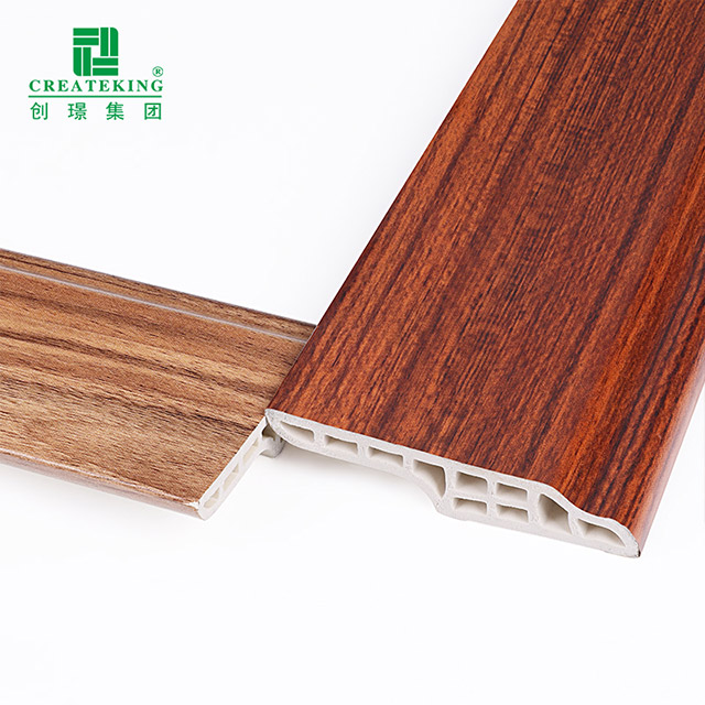 Tấm ốp chân tường SPC 70 * 16mm