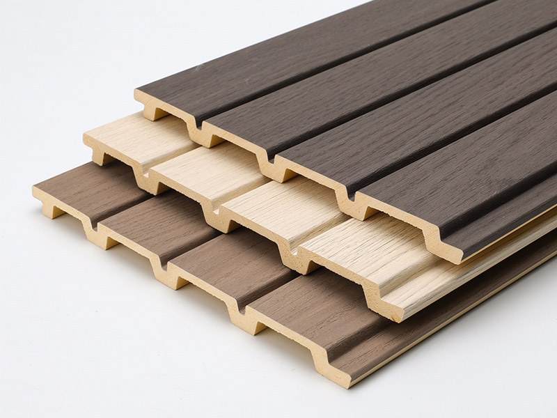 Tấm ốp tường bằng nhựa PVC ho&agrave;n thiện bằng gỗ 170 * 11mm