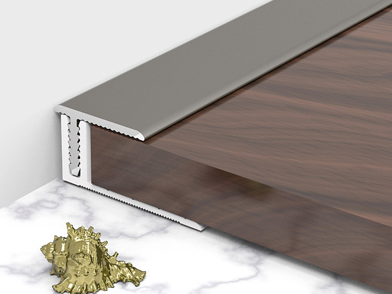 Viền s&agrave;n hợp kim nh&ocirc;m một mặt h&igrave;nh chữ T 18 * 11,3mm