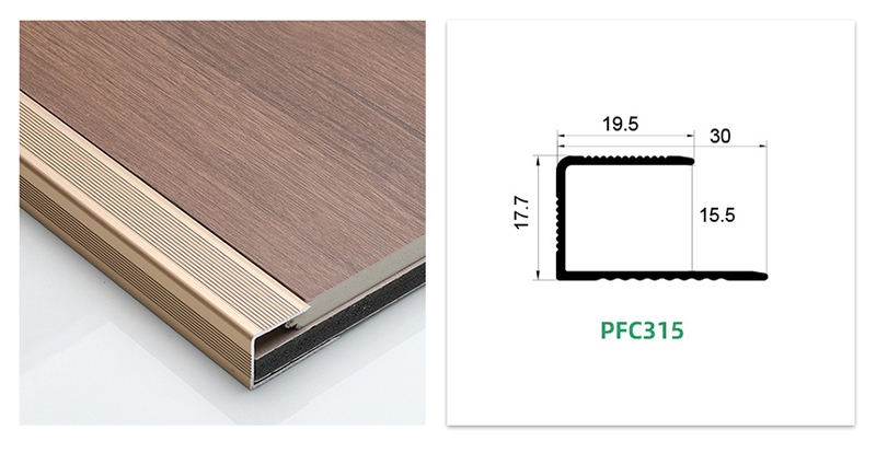 Viền s&agrave;n nh&ocirc;m k&ecirc;nh C