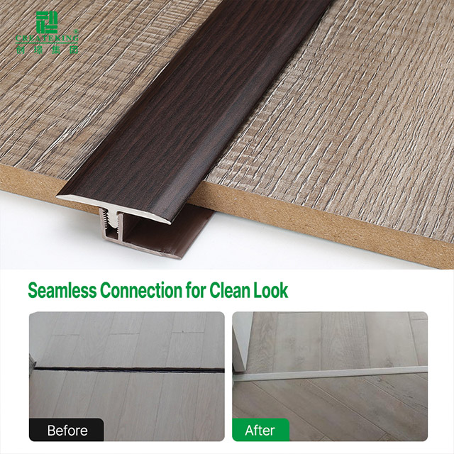 Dải cạnh sàn hình chữ T PVC 40 * 12,6mm