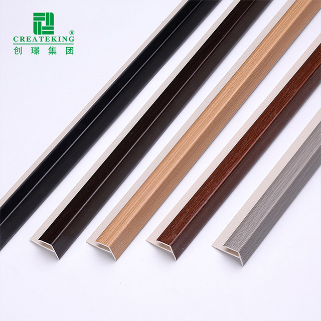 Hồ sơ mũi cầu thang PVC hình chữ F 20 * 25 mm