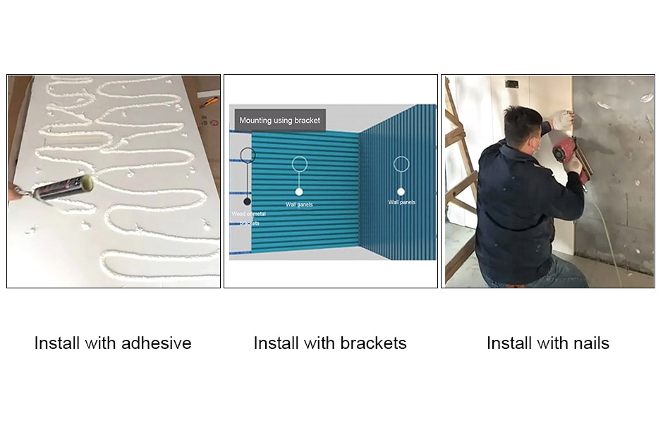 Cách tốt nhất để cài đặt các tấm tường là gì?