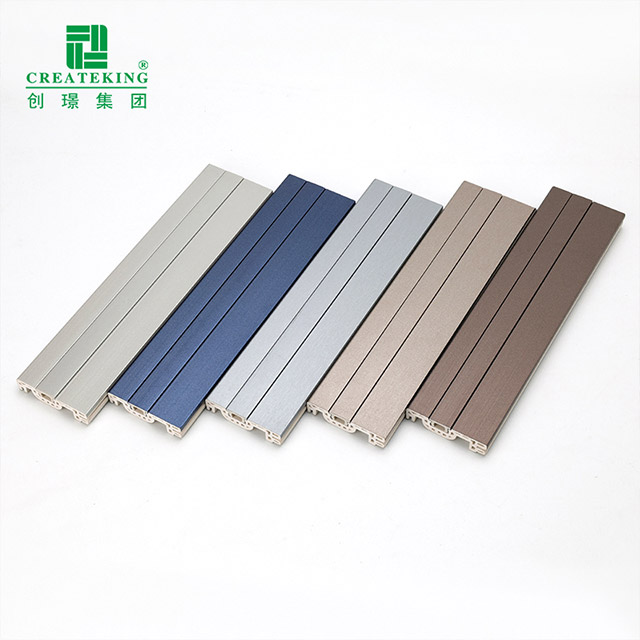 Tấm ốp chân tường ẩn WPC 50 * 12mm