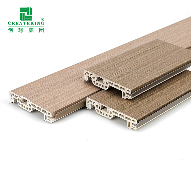 Tấm ốp chân tường ẩn WPC 60 * 12mm